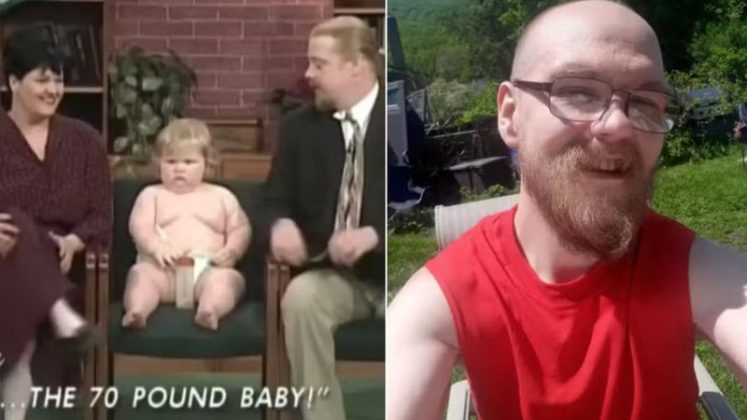 Zack Strenkert, que ganhou destaque na TV americana em 1996 como o "bebê de 32 kg", falou recentemente sobre os impactos de sua exposição midiática (Foto: X)