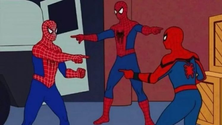 Uma decisão judicial que fez uso do popular "meme do Homem-Aranha" resultou em advertências aos juízes de Volta Redonda, no Rio de Janeiro (Foto: X)