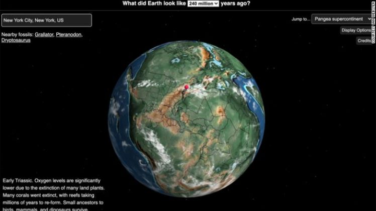 “A dinâmica da Terra é um lembrete de que o planeta está em constante transformação”, explicou Webster (Foto: X)