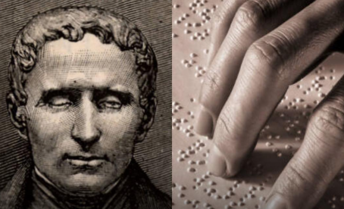 "O alfabeto Braille mudou a forma como milhões de pessoas cegas acessam a educação." (Imagem: reprodução instagram)