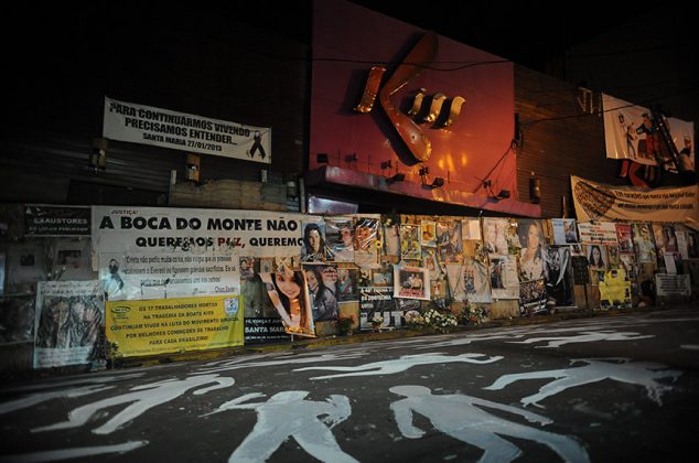 A Segunda Turma do Supremo Tribunal Federal (STF) decidiu, por três votos a dois, manter as condenações e a prisão dos quatro réus pelo incêndio na Boate Kiss, ocorrido em 2013, na cidade de Santa Maria, Rio Grande do Sul (Foto: X)