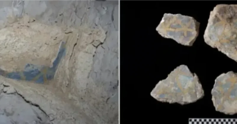 Fragmentos de jarros de gesso identificam Tuthmosis II como o "rei falecido". (Imagem: reprodução instagram)