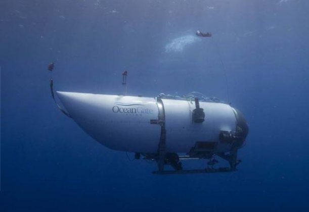 A embarcação partiu para a expedição em 18 de junho de 2023 e perdeu contato menos de duas horas após a imersão (Foto: X)