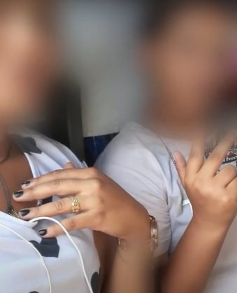 Segundo as investigações, o pai da menina descobriu mensagens e até uma carta de amor da filha para a madrasta. Ao ser questionada, a adolescente confessou o crime e afirmou que o pai a ameaçou por conta da paixão que sentia pela madrasta (Foto: Reprodução/Record Goiás)