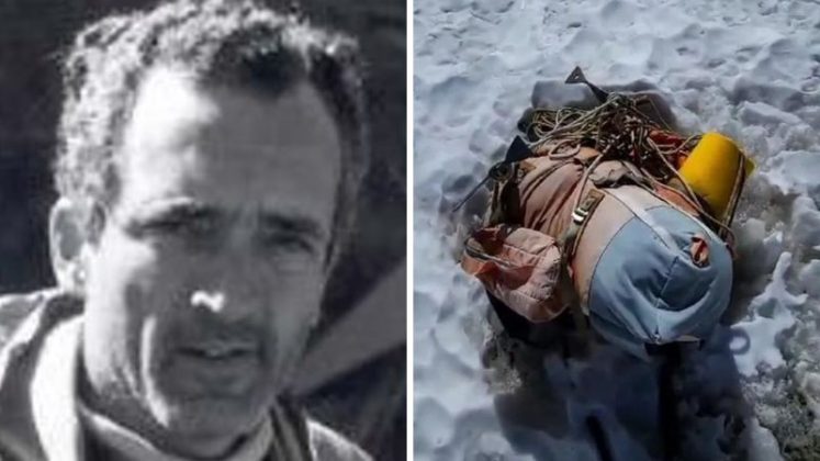 Quase quatro décadas após a morte do montanhista Guillermo Vieiro e de seu aprendiz, Leonardo Rabal, durante uma expedição ao Vulcão Tupungato, na Argentina, um novo capítulo dessa história será escrito (Foto; X)