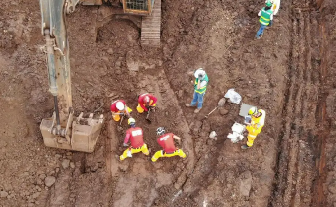 Os restos mortais foram localizados em uma área conhecida como Remanso 4, cerca de dois quilômetros do local da hospedagem (Foto: X)