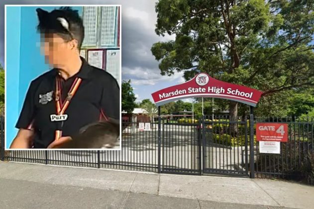 A escola Marsden State High School, em Queensland, tornou-se alvo de críticas após as denúncias ganharem repercussão na mídia local (Foto: Reprodução/The Courier-Mail)