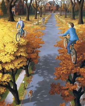 Rob Gonsalves não apenas redefiniu a arte ilusionista, mas também inspirou gerações a ver o mundo de uma maneira diferente. (Imagem: reprodução instagram)