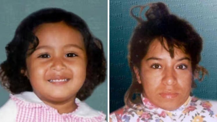 Após 25 anos desaparecida, uma mulher sequestrada na infância nos Estados Unidos foi localizada viva no México (Foto: X)