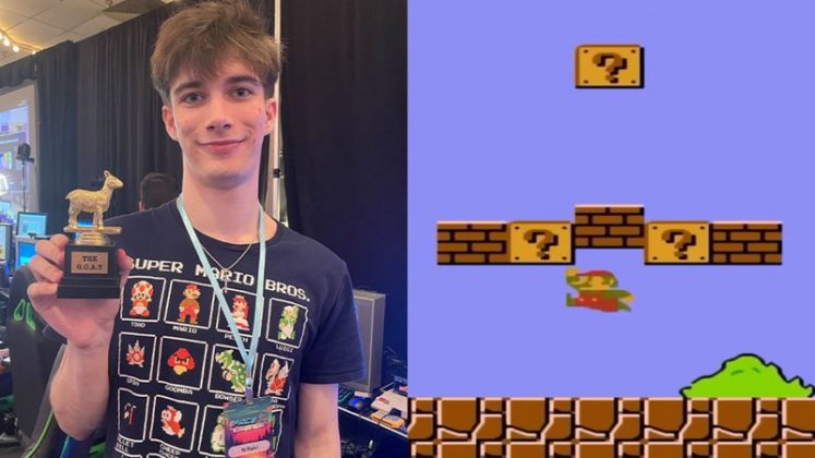 O norte-americano conhecido como Niftski fez história no universo dos games ao alcançar um feito quase impossível: zerar o clássico Super Mario Bros. (1985) em apenas 4 minutos e 54,565 segundos (Foto: X)