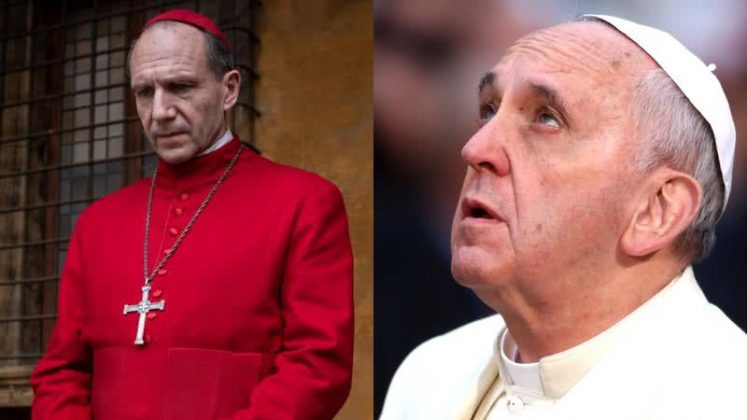 A recente morte do papa Francisco, aos 88 anos, colocou os holofotes sobre Conclave, filme dirigido por Edward Berger e indicado em oito categorias do Oscar 2025 (Foto: X)