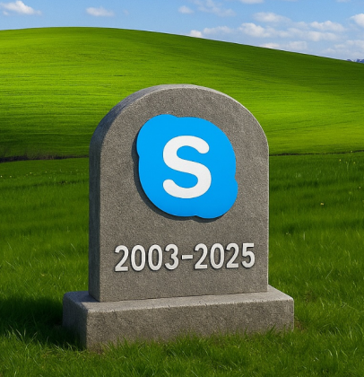 O Skype chegou oficialmente ao fim. (Imagem: reprodução Instagram)